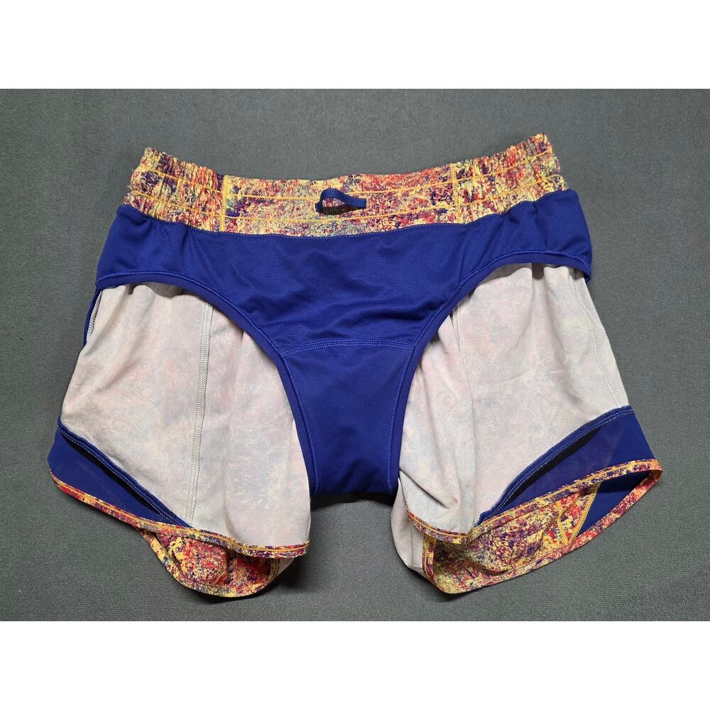 Lululemon Womens 6 Hotty Hot Running Shorts Special Edition Seawheeze Marathon - Picture 7 of 9
